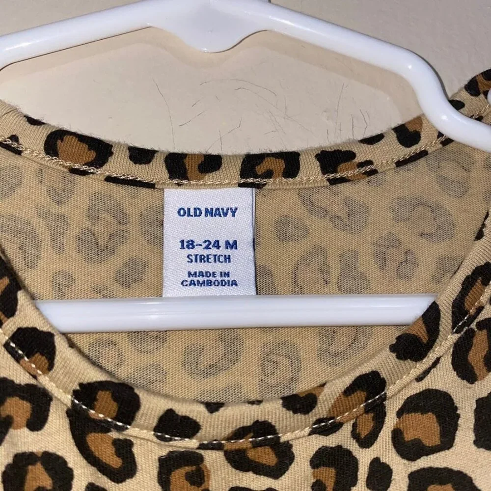 C Monogram Animal Print Dress